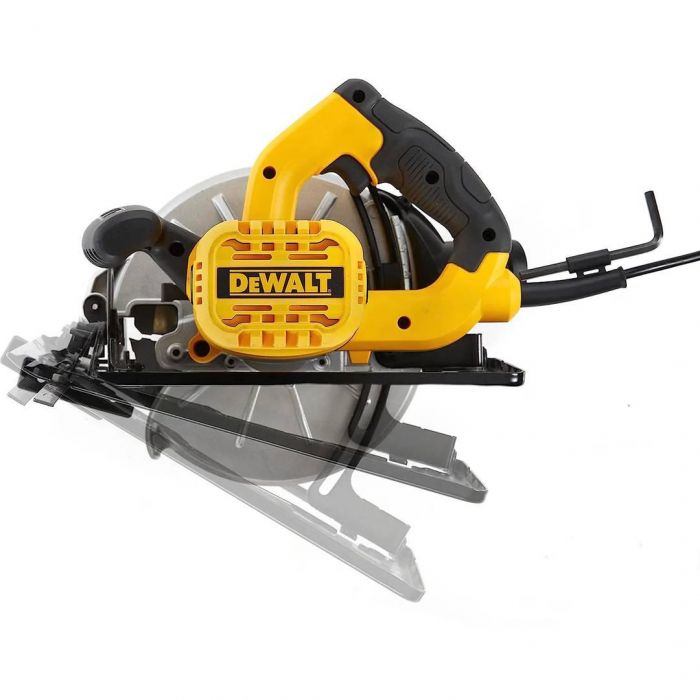 Пила дискова DeWalt 1500Вт 190мм 5500об·хв 4.0кг