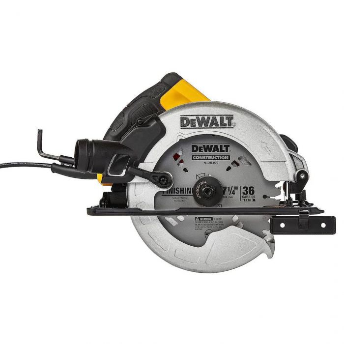 Пила дискова DeWalt 1500Вт 190мм 5500об·хв 4.0кг