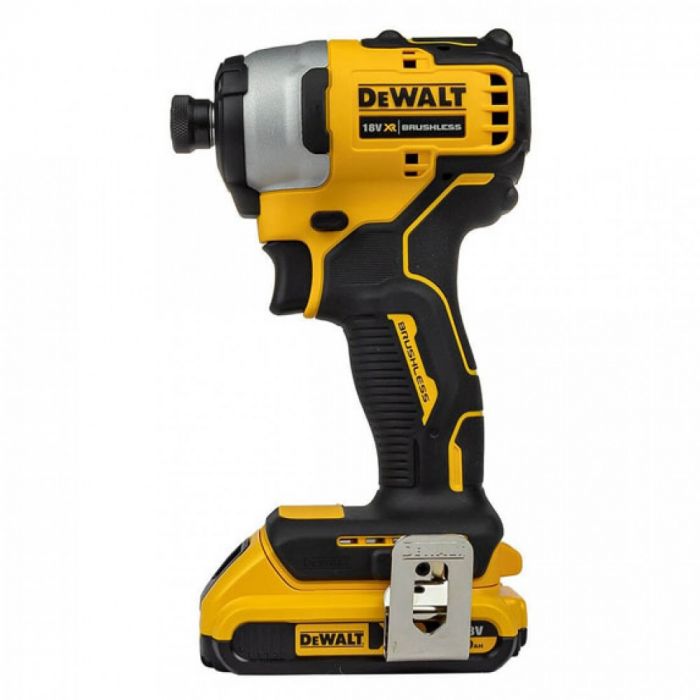 Набір із двох акумуляторних інструментів DeWalt безщіткових дриль-шурупокрут DCD709 шурупокрут ударний DCF809 акб 2х4А·год ЗП кейс 6.5кг