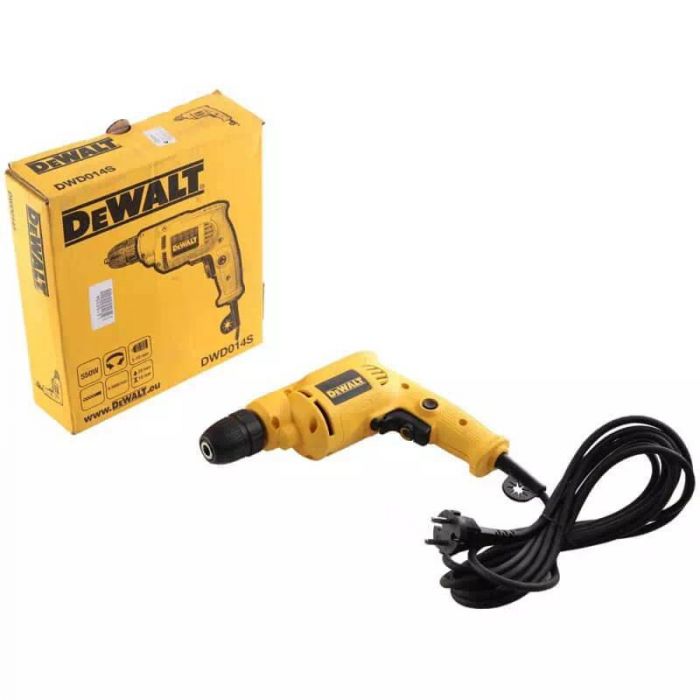 Дриль DeWalt 550Вт 0-2800об·хв 7.9Нм патрон 10мм 1.34кг
