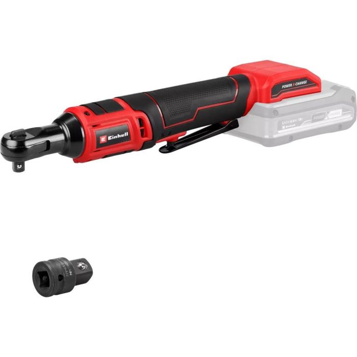 Гайковерт акумуляторний TE-RW 18/60 Li - Solo 18В 60Нм 260об·хв LED 3/8"-1/2" 0.82кг без АКБ і ЗП