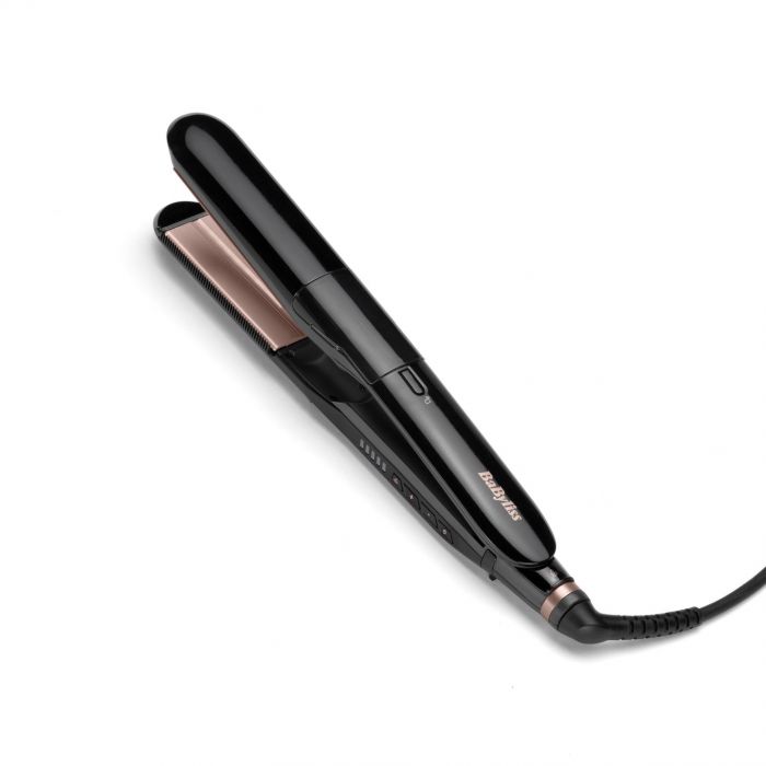 Випрямляч Babyliss Steam Smoth, темп.режимов-5, 150-230°C, з парою, термо килимок, кераміка, чорний