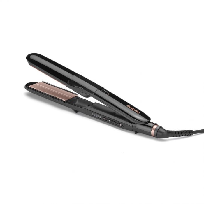 Випрямляч Babyliss Steam Smoth, темп.режимов-5, 150-230°C, з парою, термо килимок, кераміка, чорний