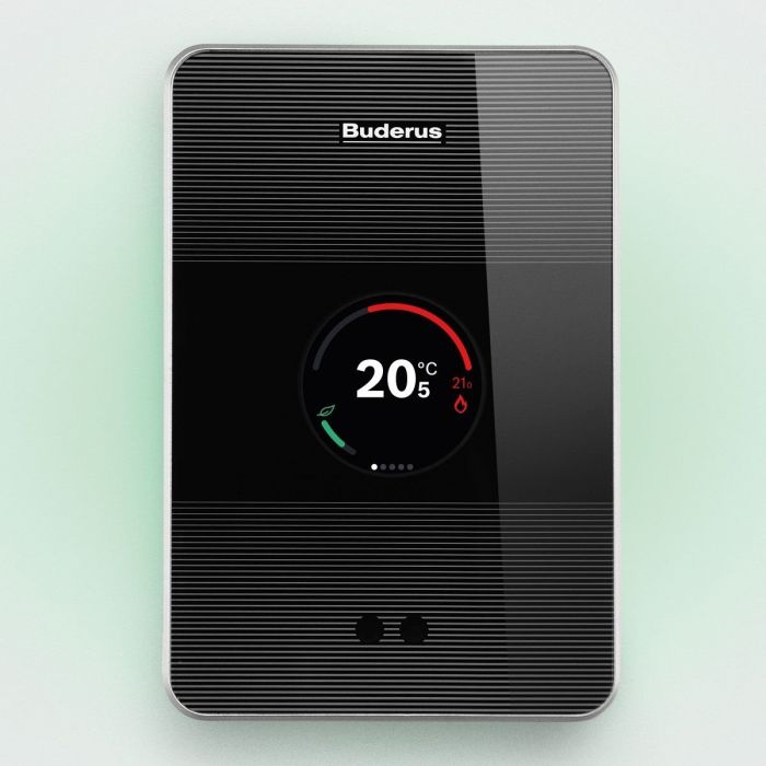 Кімнатний термостат Buderus Logamatic TC 100.2 чорний
