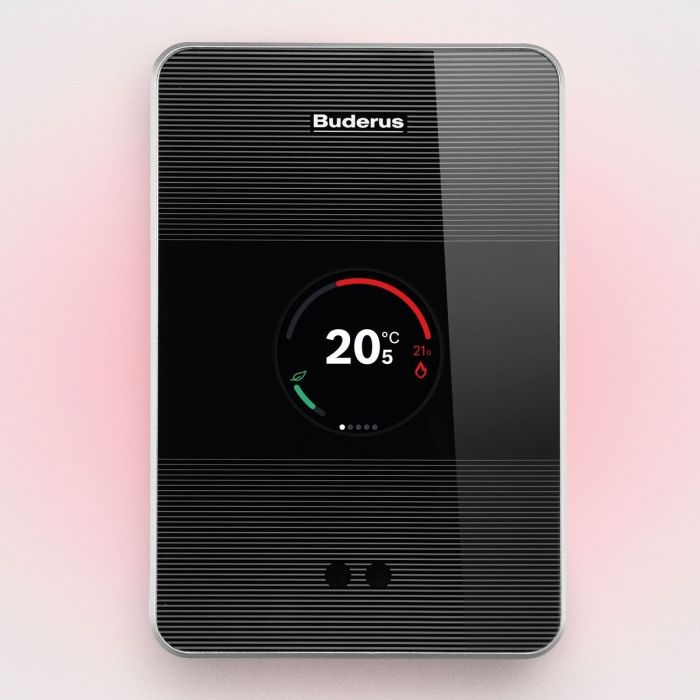 Кімнатний термостат Buderus Logamatic TC 100.2 чорний