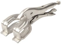 Кліщі затискні Tolsen, тип-С, 30x60мм, храповий механізм, 230мм