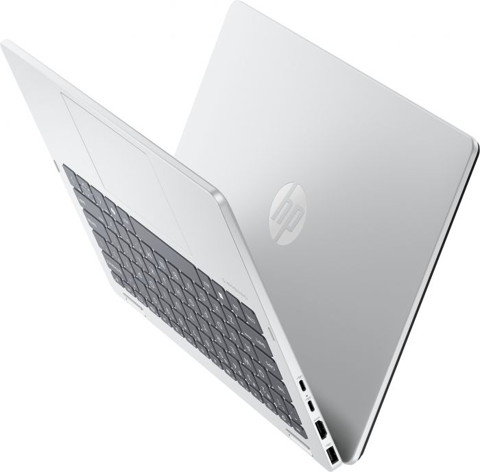 Ноутбук HP OmniBook 5 Flip x360 14" 2K IPS Touch, Intel 3-100U, 8GB, F512GB, UMA, DOS, сріблястий