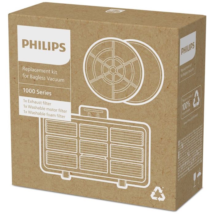 Набір фільтрів для безмішкового пилососа Philips XV1210/01