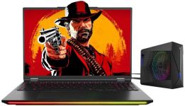 Ноутбук Dream Machines RT5080-16 16QHD+, AMD R9-9955HX3D, 32GB, F2TB, NVD5080-16, DOS, чорний
