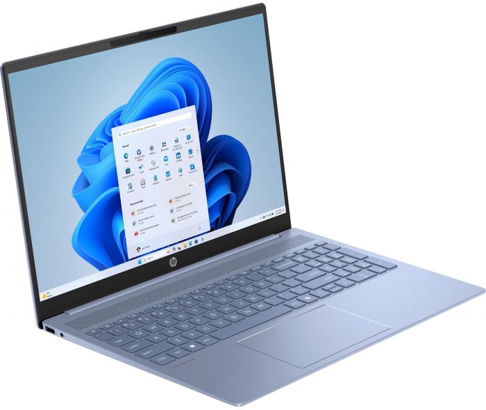 Ноутбук HP OmniBook 5 16-af1004ua 16" 2K IPS AG, Intel U5-225U, 16GB, F1024GB, UMA, DOS, блакитний