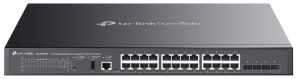 Комутатор TP-LINK SG5428XMPP 24xGE (24xPoE), 4xSFP+, 500Вт, Керований L3