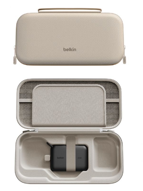 Чохол Belkin із акумулятором 10000мА·год для Nintendo Switch 2, Sand