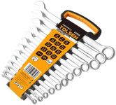 Ключі комбіновані Tolsen Профі, набір 12шт, 6-22мм, CrV