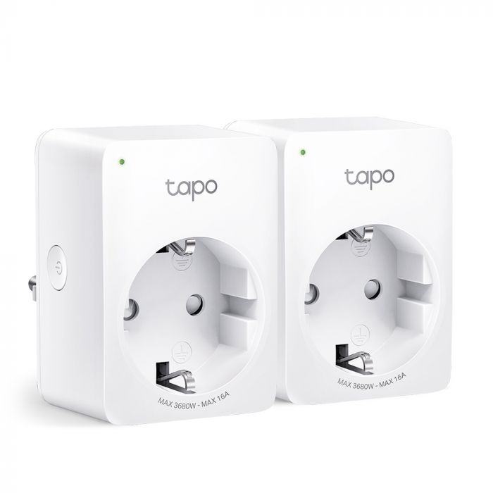 Смарт-розетка TP-LINK Tapo P110 N300 16A 2 мод