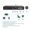 IP-Відеореєстратор TP-LINK VIGI NVR1008H-8MP, 8 каналів Poe, 2xUSB, H265+, 1xHDD, до 16 ТБ, чорний