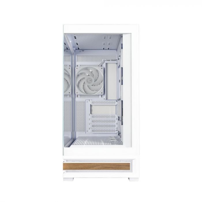 Корпус Zalman P40 NAMU без БЖ, 2xUSB3.0, 1x Type C, 3x120мм ARGB Reverse,  1x120мм ARGB, VGA 420мм, LCS ready, TG Side/Front Panel, ATX, білий