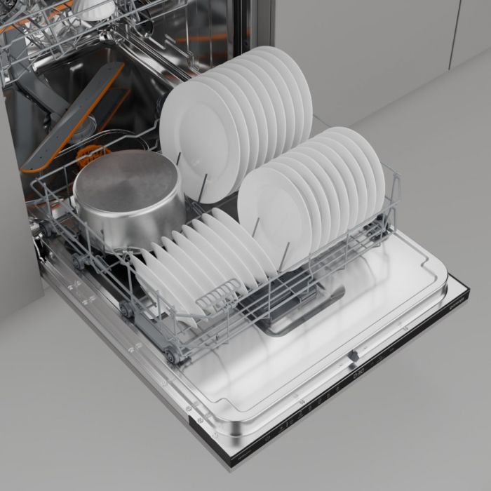 Посудомийна машина Gorenje вбудовувана, 16компл., A++, 60см, AquaStop, автоматичне відчинення, сенсорн.упр, 3и кошики, білий