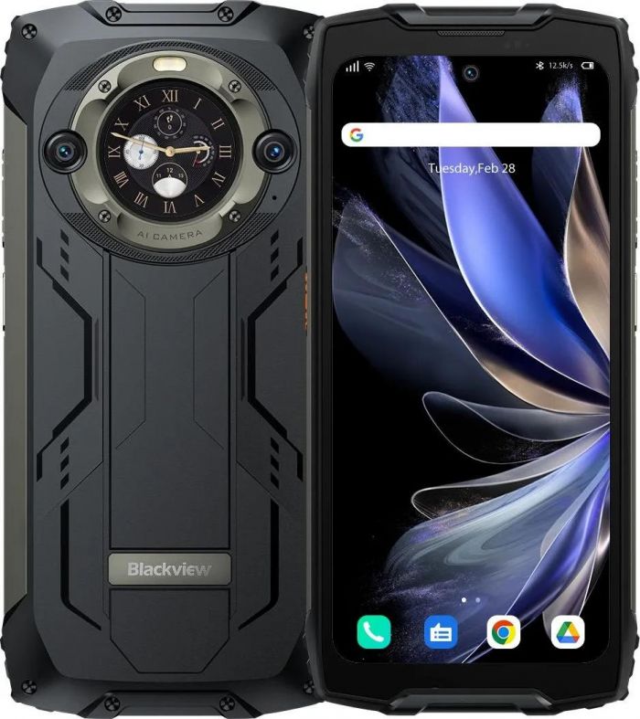 Смартфон Blackview BV9300 Pro 6.7" 12/256ГБ, 2SIM, 15080мА•год, чорний UA