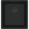 Мийка кухонна Franke Maris, фраграніт, прямокутник, без крила, 403х433х200мм, чаша - 1, монтаж під стільницю, MRG 110-37, чорний матовий