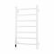 Рушникосушка ARDESTO електрична  SMART, 480x800мм, таймер-регулятор, сталь, праве підключення, білий