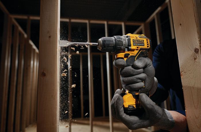 Дриль-шурупокрут DeWalt безщітковий XR Li-Ion 12В акб 2х2А·год 57.5Нм 425-1500об/хв патрон 10мм ЗП кейс 1.1кг