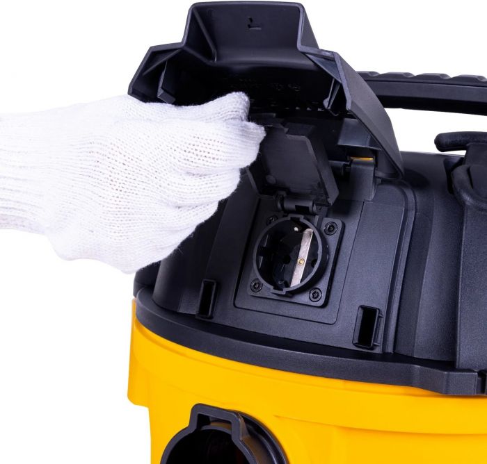 Пилосос професійний DeWalt 1050Вт 15кПа контейнер 20л 6.2кг