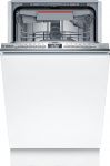 Посудомийна машина Bosch вбудована, 10компл., E, 45см, дисплей, 3й кошик, білий