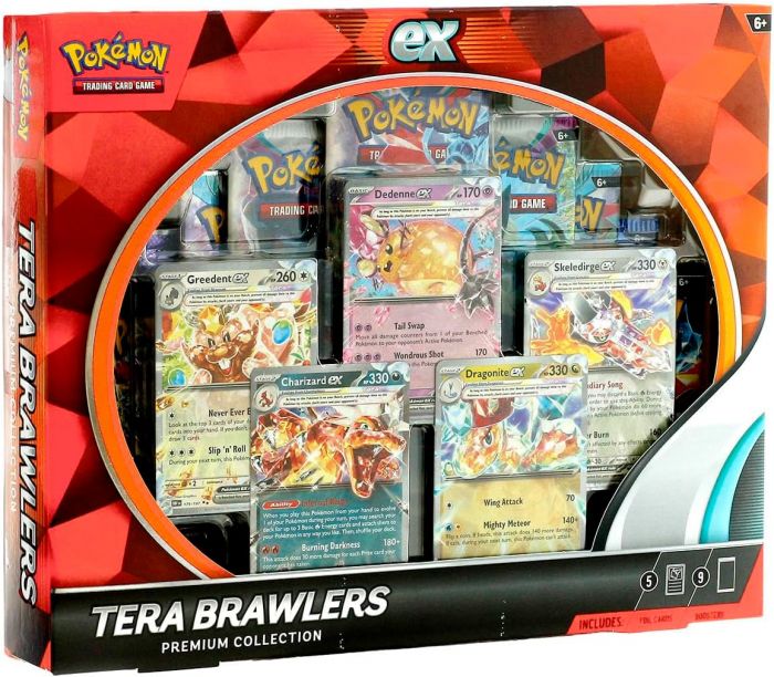 Колекційна карткова гра Pokemon: Tera Brawlers - Premium Collection