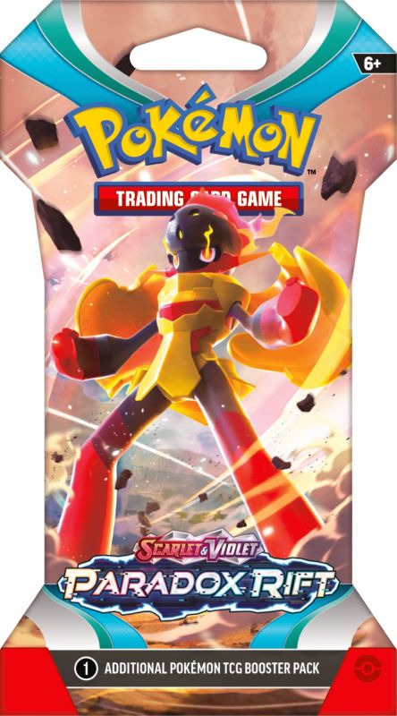 Колекційна карткова гра Pokemon: Paradox Rift (Cardboard Cover), бустер пак (1шт)