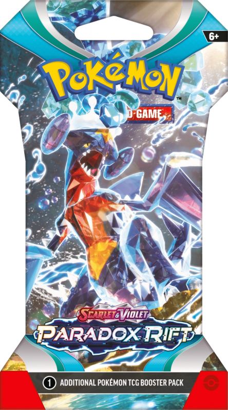 Колекційна карткова гра Pokemon: Paradox Rift (Cardboard Cover), бустер пак (1шт)