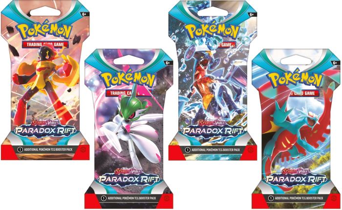 Колекційна карткова гра Pokemon: Paradox Rift (Cardboard Cover), бустер пак (1шт)