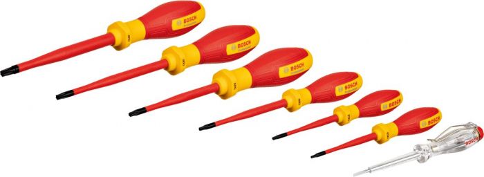 Викрутка Bosch Professional, набір 7 шт, (TX), VDE