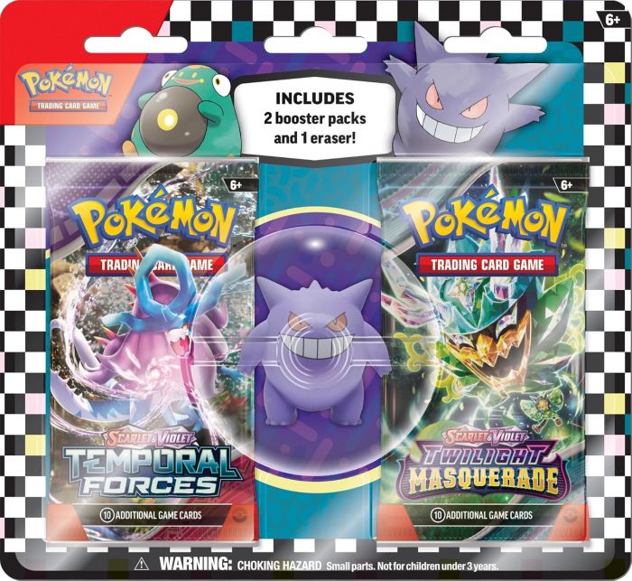 Колекційна карткова гра Pokemon: Eraser Blister 2024