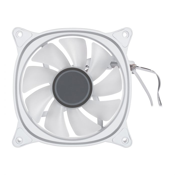 Корпусний вентилятор 2E GAMING Air Cool X Fan ACF120XB-ARGB, 120мм, 1200rpm, 3pin, 3pin +5VARGB, 20,4dBa, білий