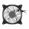 Корпусний вентилятор 2E GAMING Air Cool X Fan ACF120XB-ARGB, 120мм, 1200rpm, 3pin, 3pin +5VARGB, 20,4dBa, чорний