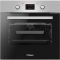 Духовка электр. Hansa, 60см, 62л, A,  гриль , емаль легкого очищення, диспл., нержавіюча сталь