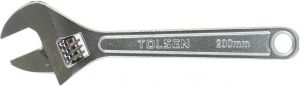 Ключ розвідний Tolsen, робочий діапазон 0-30мм, 250мм, CrV
