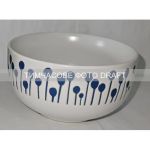 Салатник Ardesto Piera, 600мл, кераміка, білий