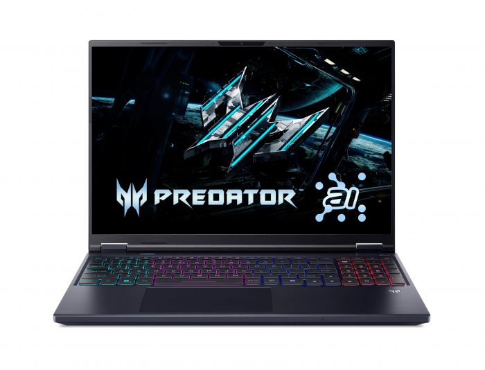 Ноутбук Acer Predator Helios Neo 16 PHN16-73 16" WQXGA IPS, Intel U9-275HX, 32GB, F1TB, NVD5060-8, Lin, чорний