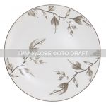 Тарілка обідня Ardesto Asti, 26.9см, кераміка, біло-бежевий