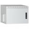 Шафа DIGITUS 19", 12U, вулична, металеві двері, 600x600 мм, 100кг максимально, IP55, сіра