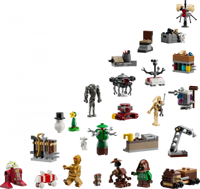 Конструктор LEGO Advent Star Wars 2025
