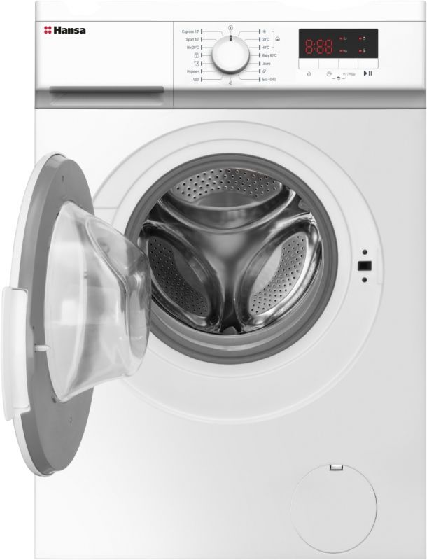 Пральна машина Hansa фронтальна, 7кг, 1200, A+++, 40см, дисплей, білий