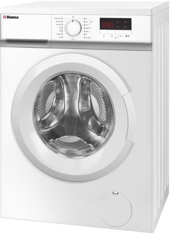 Пральна машина Hansa фронтальна, 7кг, 1200, A+++, 40см, дисплей, білий