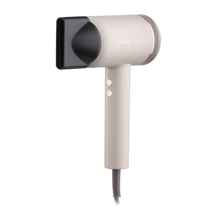 Фен ARDESTO Pearl Cream HD-Y702PERL, 1500-1800Вт, 3 швидкості, 3 темп.режими, магнітні насадки,бежевий