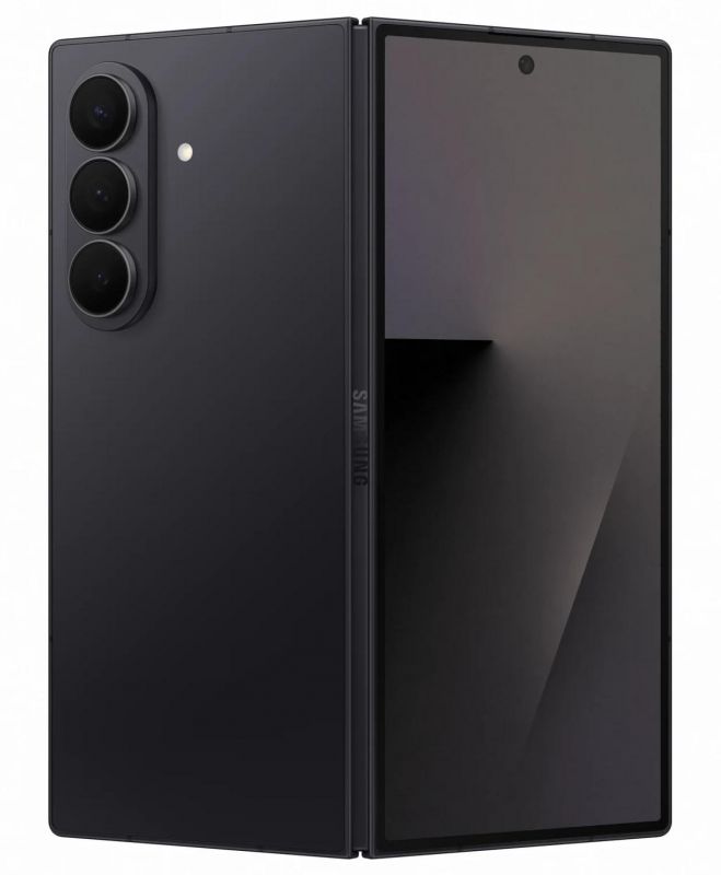 Смартфон Samsung Galaxy Fold 7 5G (F966) 8"/6.5" 12/256ГБ, 2SIM, 4400мА•год, чорний глибокий