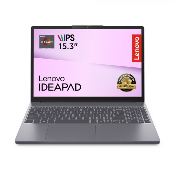 Ноутбук Lenovo IdeaPad Slim 3-15ARP10 15.3" WUXGA AG, AMD R7-7735HS, 24GB, F512GB, UMA, DOS, сірий