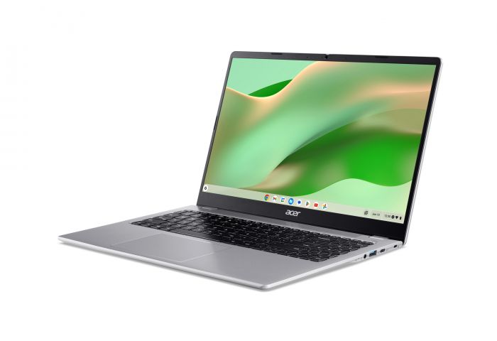 Ноутбук Acer Chromebook CB315-6H 15" FHD IPS, Intel C N150, 8GB, F128GB, UMA, ChromeOS, сріблястий
