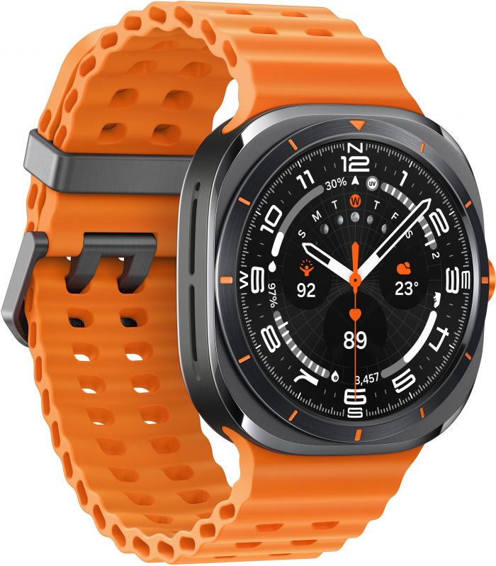 Смарт-годинник Samsung Galaxy Watch Ultra (2025) 47мм e-SIM (L705) 1.5", 480x480, sAMOLED, BT 5.3, NFC, 2/64ГБ, сірий титановий