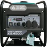 Генератор бензиновий інверторний Konner&Sohnen KS 4500i, 230В, 4.5кВт, ручний стартер, 33кг
